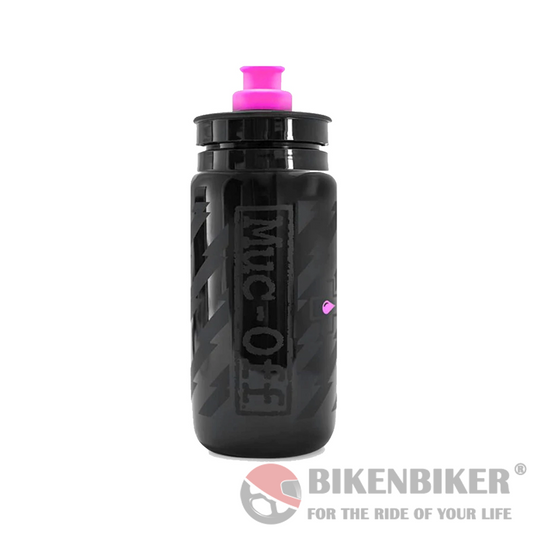 Muc-Off Black Custom Fly Water Bottle